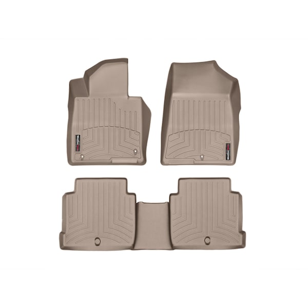 Front and Rear Floorliners, 45666-1-2